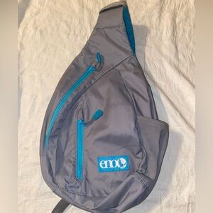 Eno Kanga Sling Bag Gray/aqua